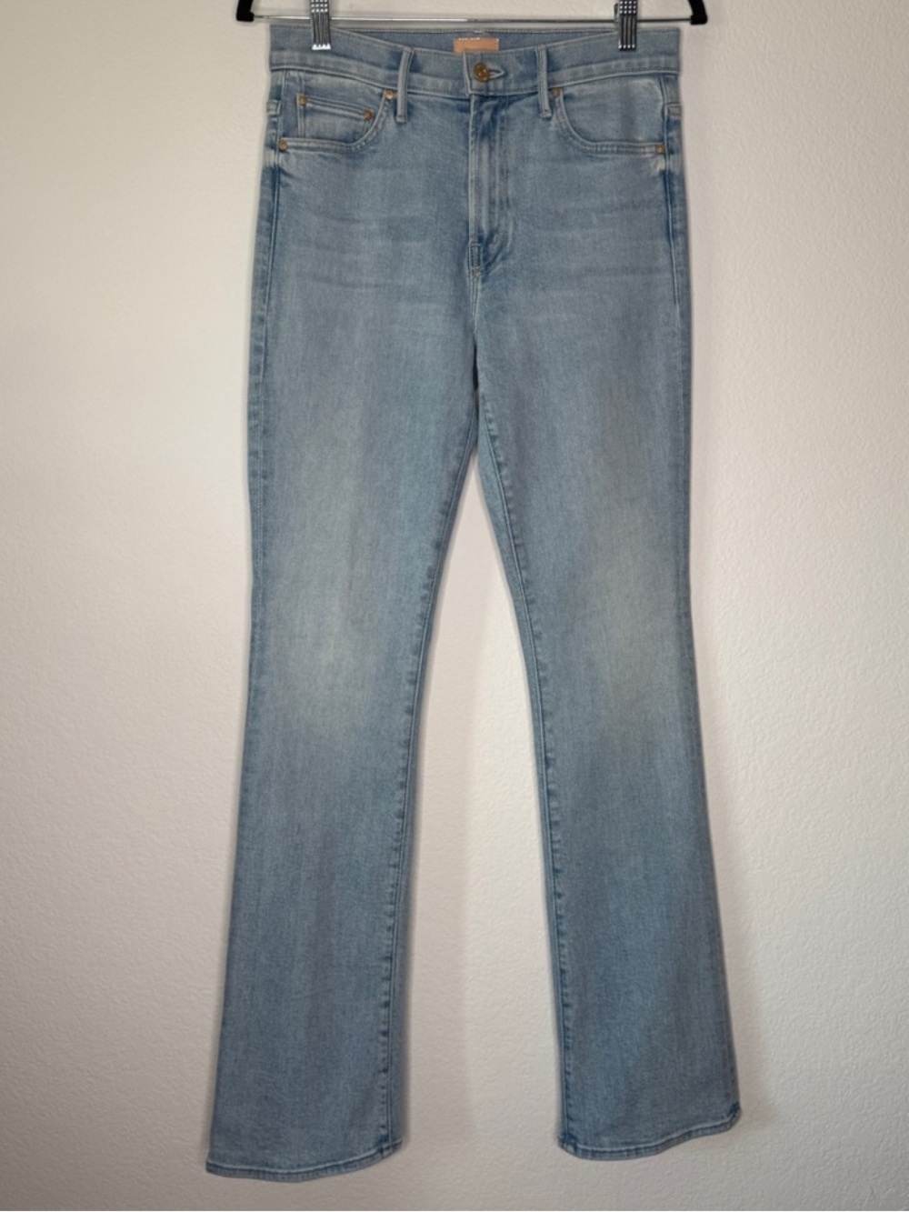 MOTHER The Insider Sneak Lost Art Jeans Blue Size 27 Stretchy Denim